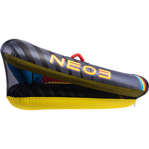 2024 HO Sports Neo 3 Tube Towable HA-TU-NE3-23 - Black / Giallo
